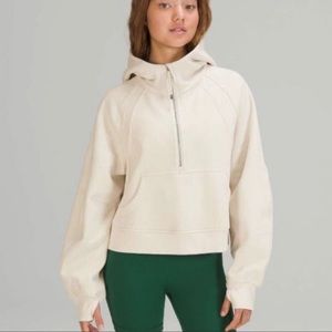 Scuba Oversized Half-Zip Hoodie